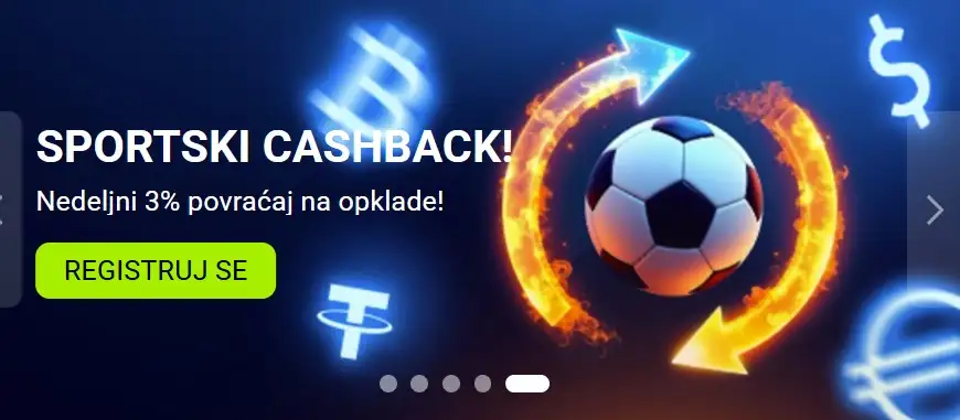 Cashback bonus za kazino igre